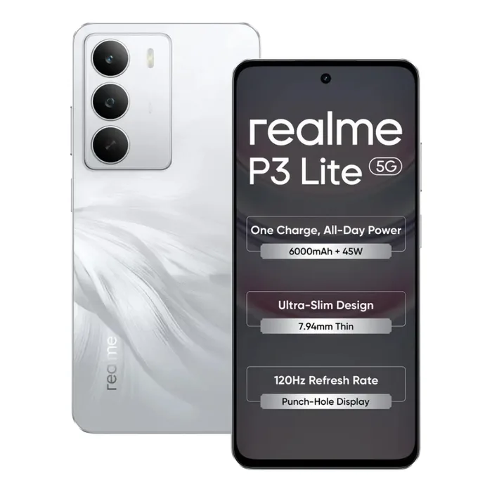 Realme P3 Lite 4/128 White NFC